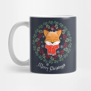 Christmas Fox Mug